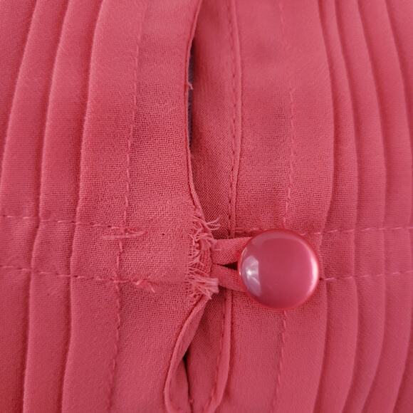 Xhiliration Pink Tunic Top Belted Boho Bohemian Small Women - Picture 3 of 8